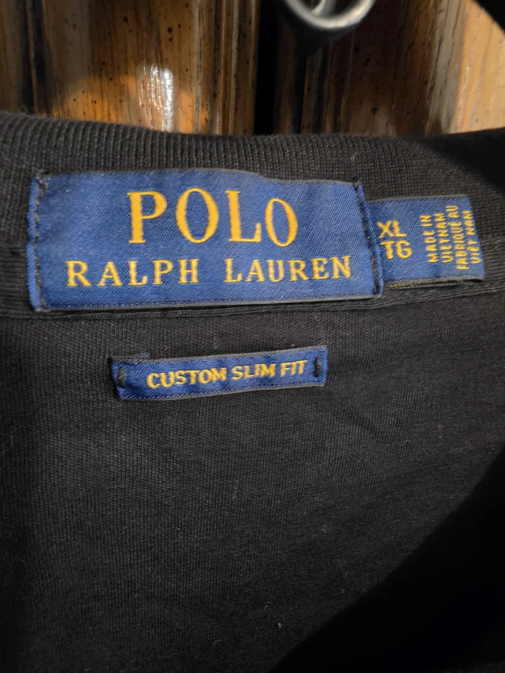 Polo by Ralph Lauren Men's Black Polo with Signature Embroidered Pony
